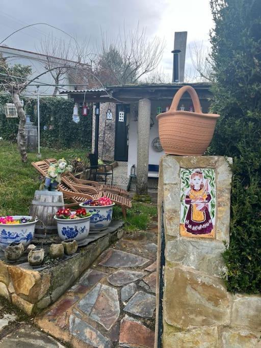 Casa A Boga Ribeira Sacra Villa Abeleda Exteriör bild