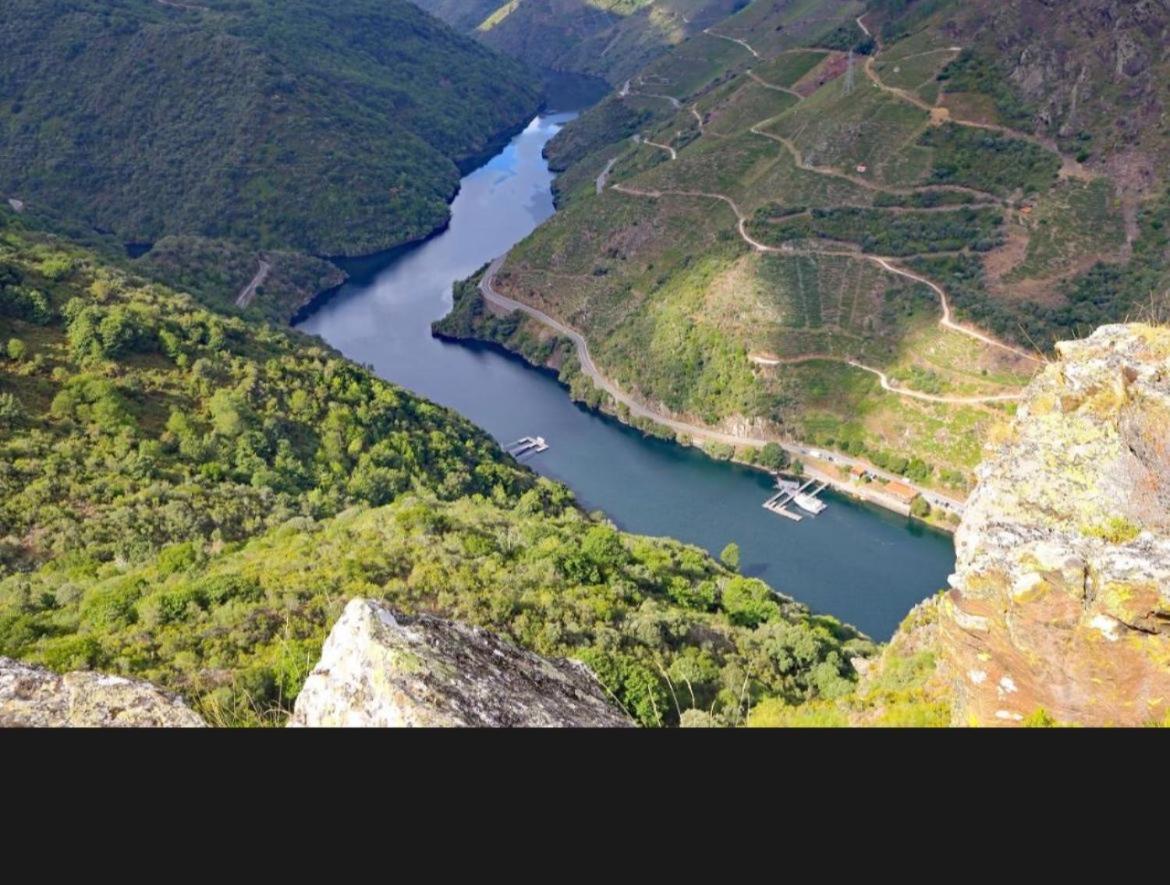 Casa A Boga Ribeira Sacra Villa Abeleda Exteriör bild